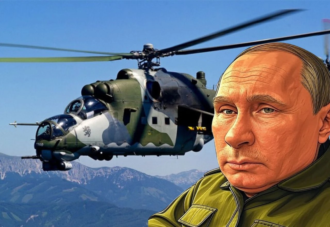 Helikopter s Putinom napadnut ukrajinskim dronovima