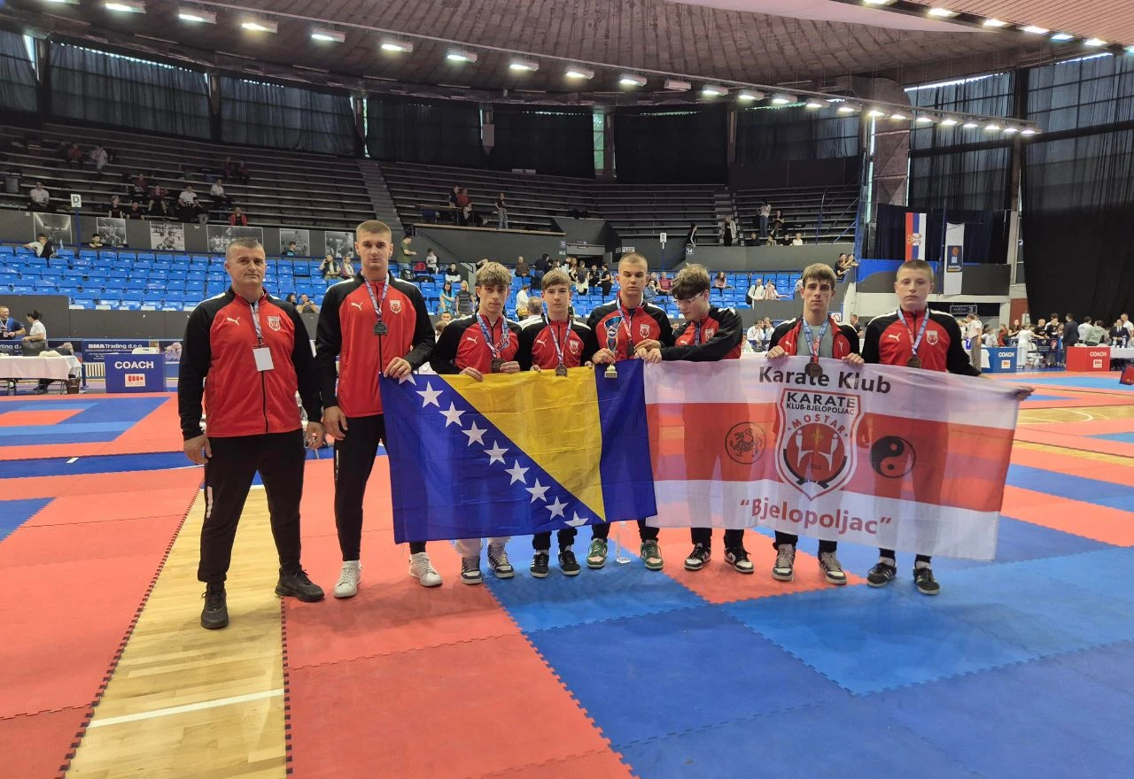 Karate klub Bjelopoljac osvojio tri medalje u Beogradu