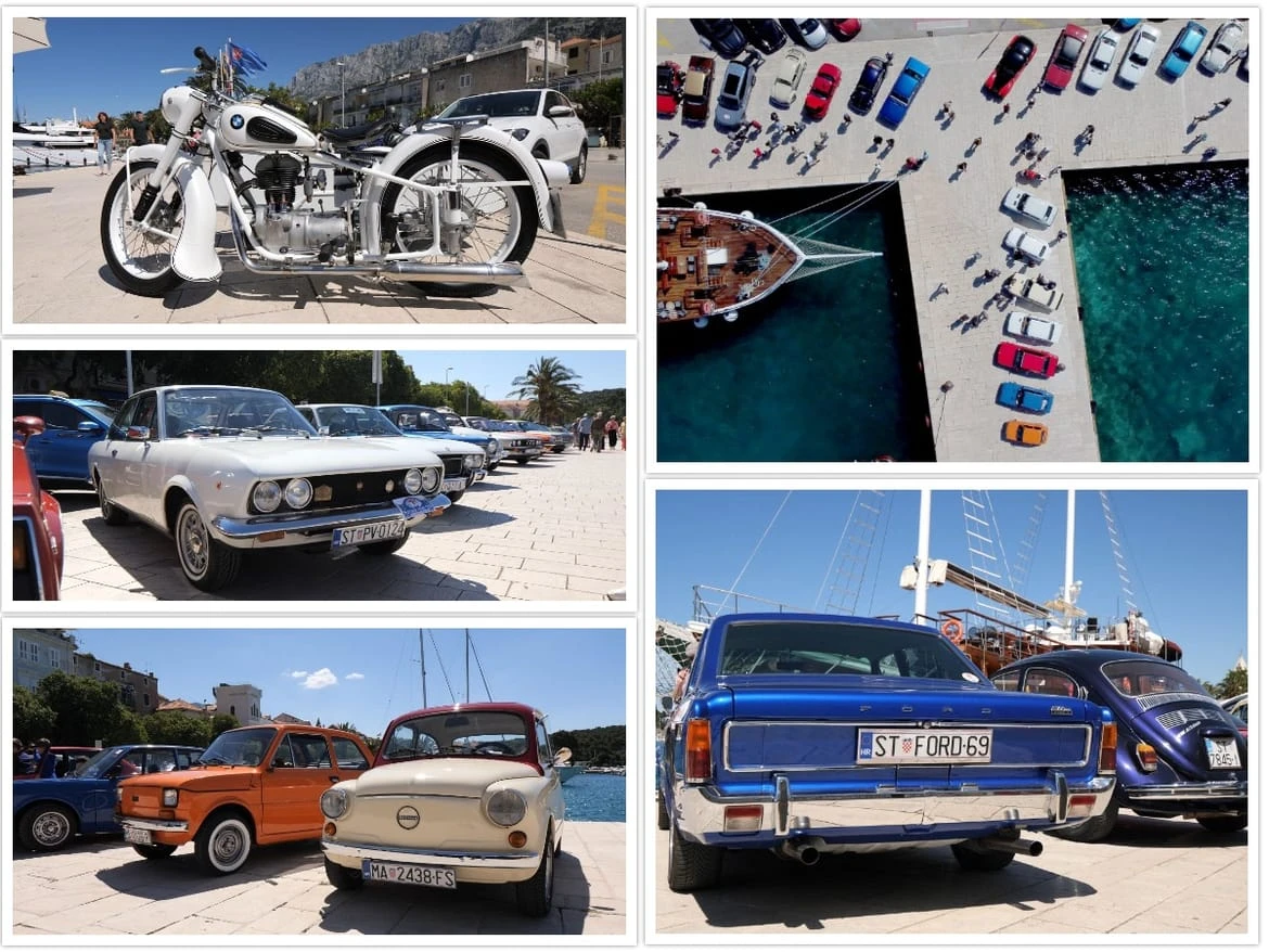 Oldtimer Tour Makarska: Mercedes iz BiH među zvijezdama izložbe oldtimera