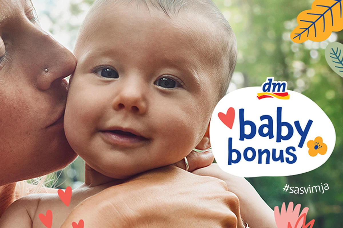 Nova pogodnost u Moj dm aplikaciji: dm babybonus