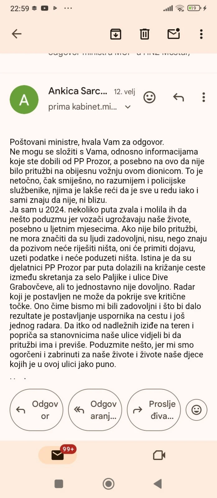 Upozorenja od strane Općinskog odbora HRS-a Prozor-Rama