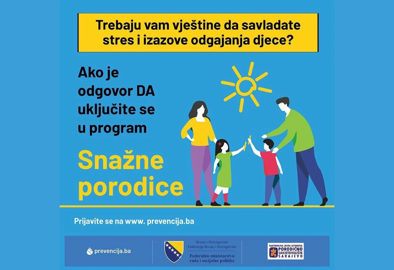 Jačanje obiteljskih odnosa uz podršku Federalnog ministarstva