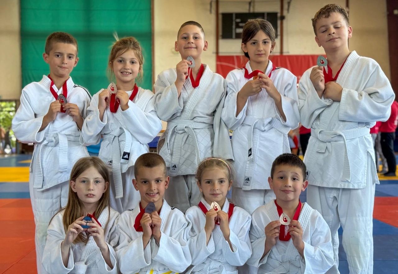 Judo klub Hercegovac u Ljubljani odnio devet medalja