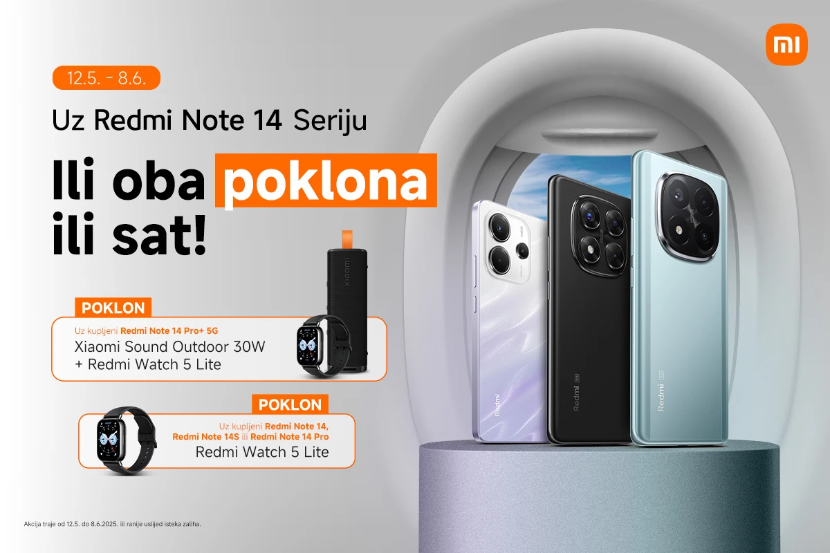 Redmi Note 14 Pro+ 5G dolazi s dva poklona – evo gdje i kako do njih
