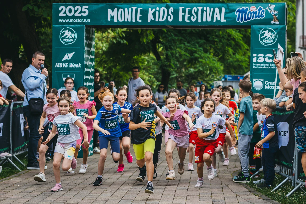 FOTO | Održana je Monte utrka za djecu u Mostaru