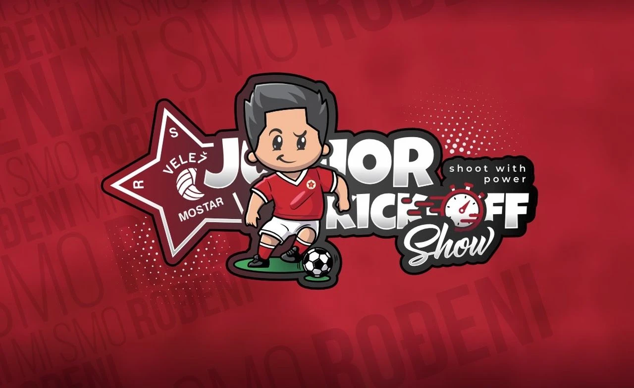 Junior Kick Off Show: Velež poziva najmlađe Rođene da testiraju brzinu svog šuta