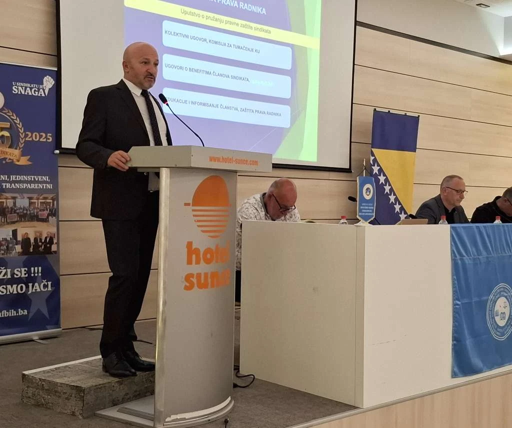 Velik broj sudionika na edukaciji članova sindikata SO Porezne uprave FBiH u Neumu