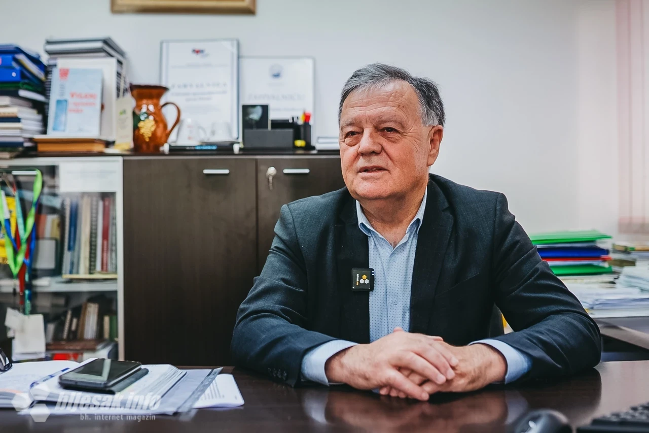 Direktor Federalnog agromediteranskog zavoda Mostar Marko Ivanković
