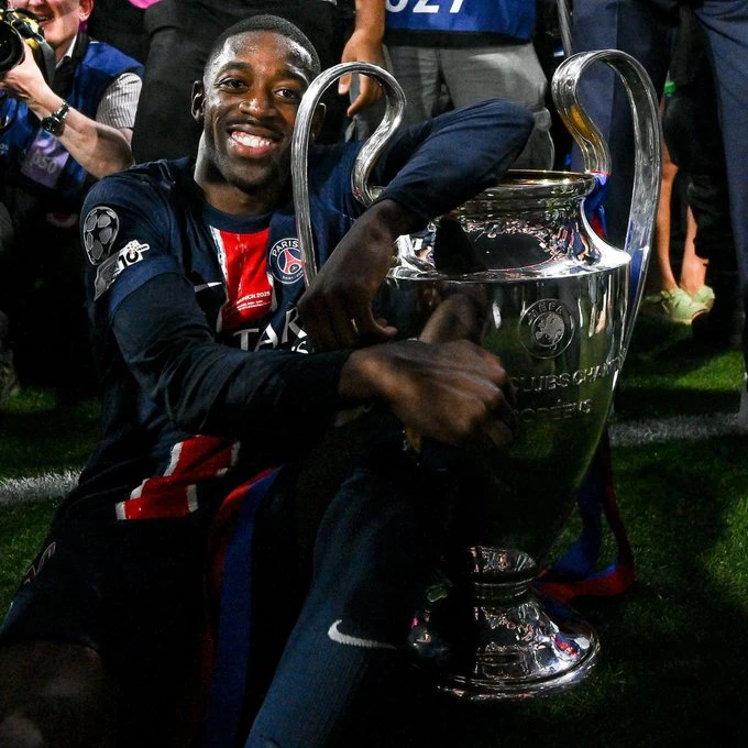 Ousmane Dembele najbolji igrač Lige prvaka
