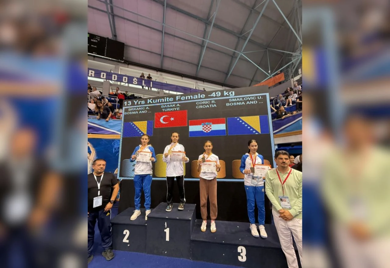 Rafaela Ćorić osvojila broncu na prvenstvu Balkana u karateu za djecu