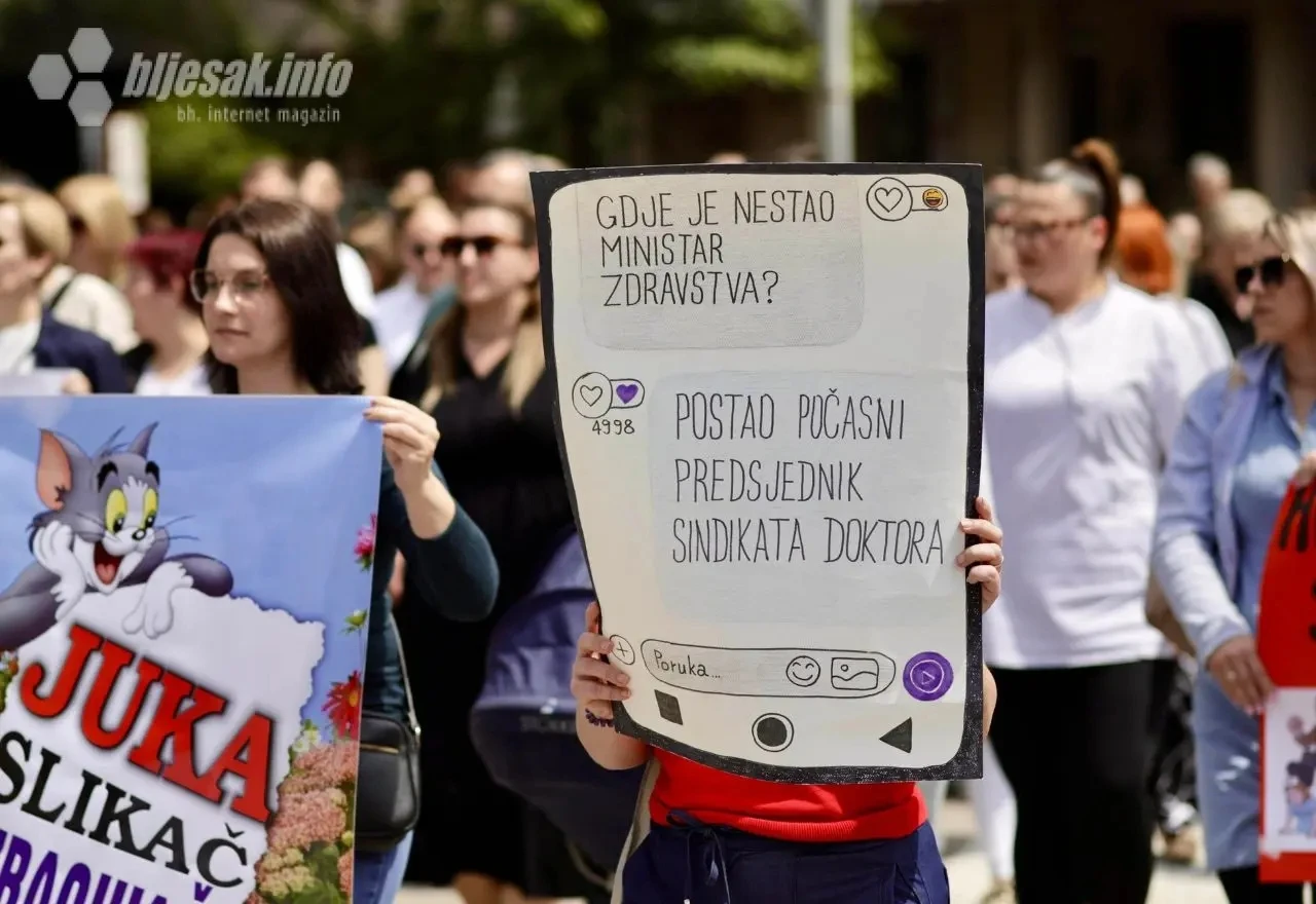 Nema povratka: Zdravstveni radnici u HNŽ-u stupaju u generalni štrajk
