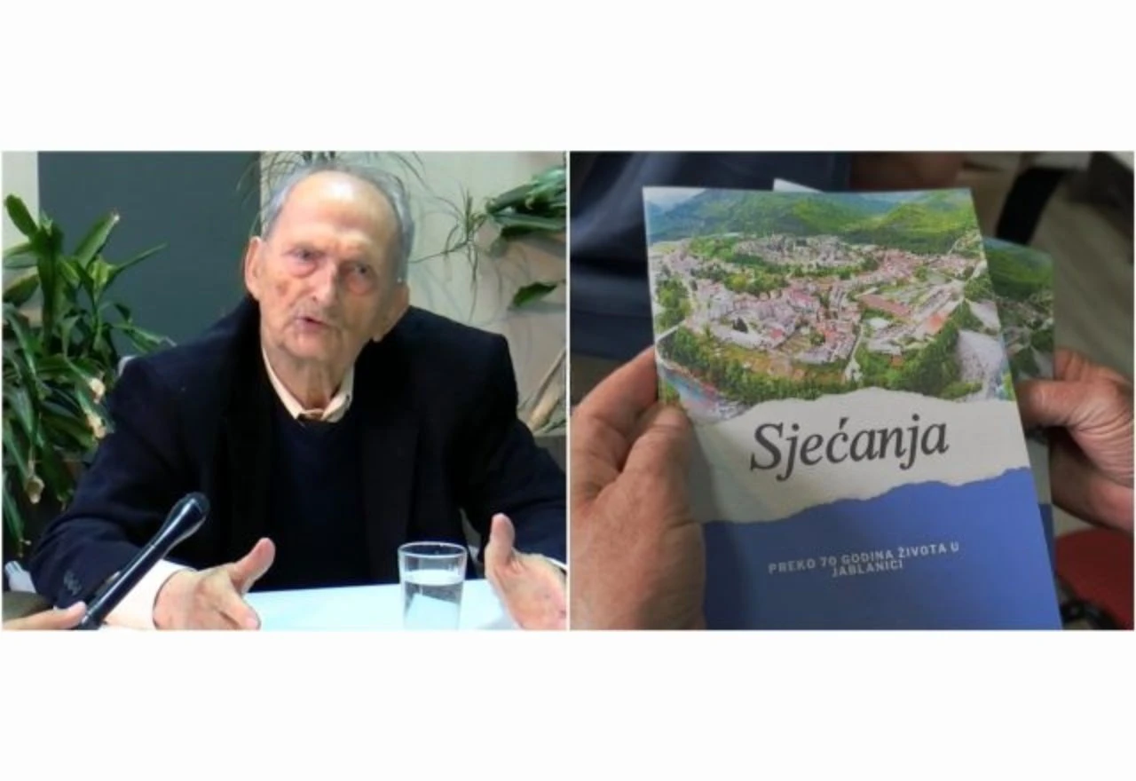 Jablaničanin Ante Šimić (98) donirao prihod od knjige lokalnim udruženjima
