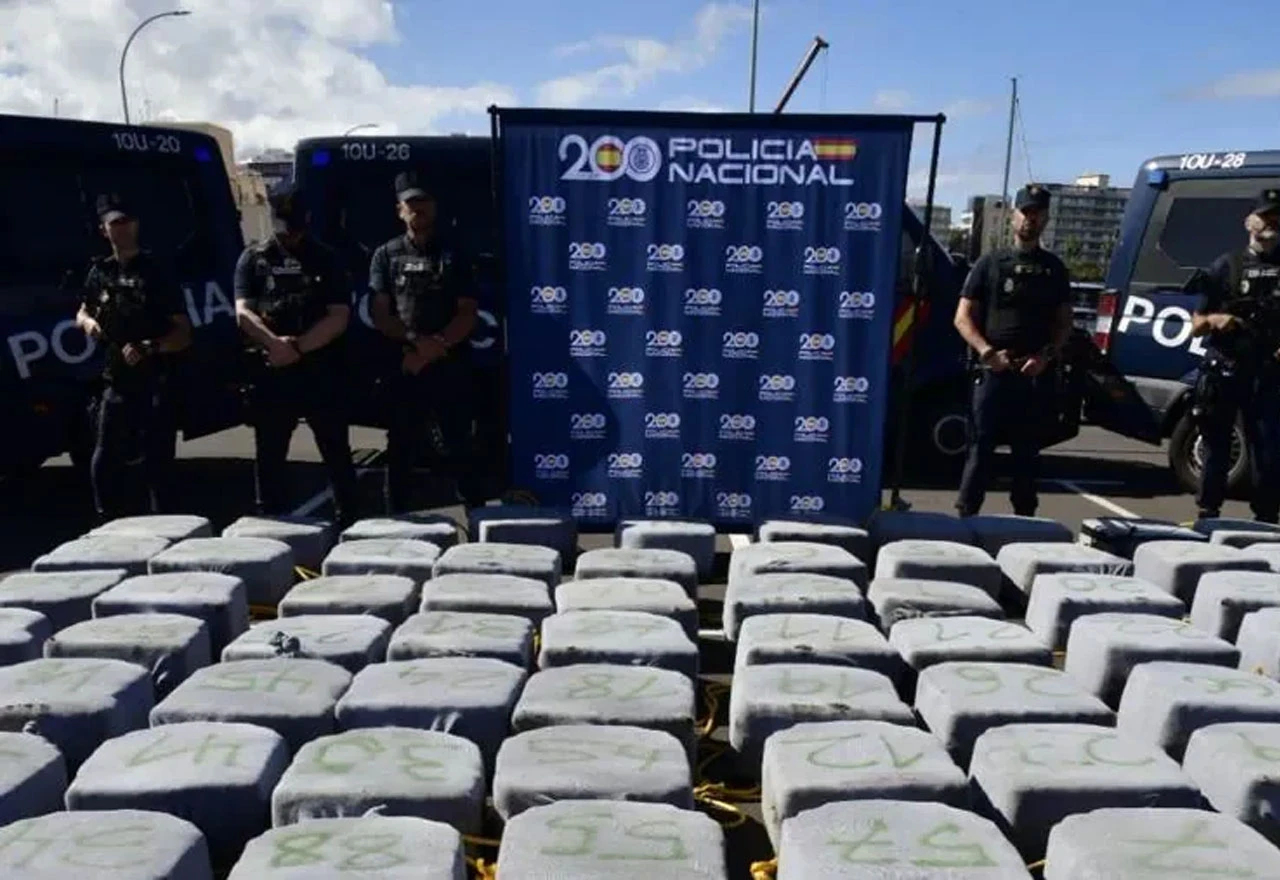 VIDEO | Europol razbio narkobandu na Kanarima: Zaplijenjeno 3,8 tona kokaina