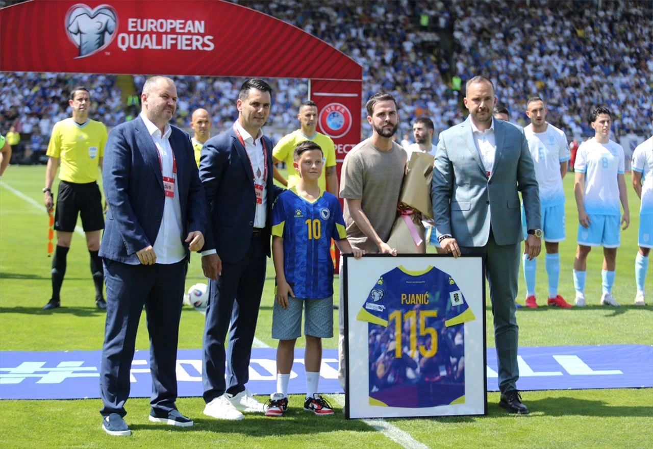 Miralem Pjanić se oprostio od reprezentacije BiH