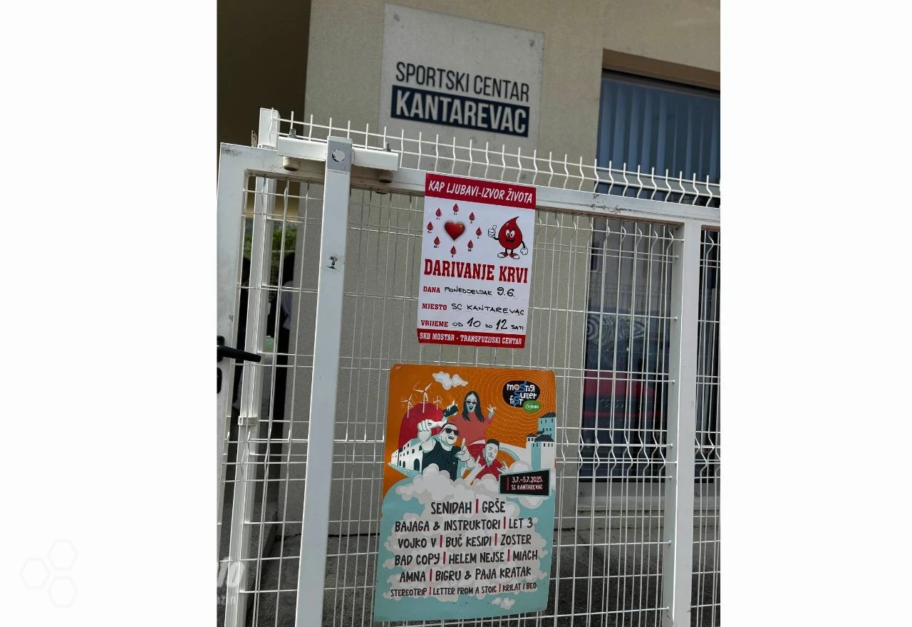 Dobrovoljno darivanje krvi u prostorijama SC Kantarevac