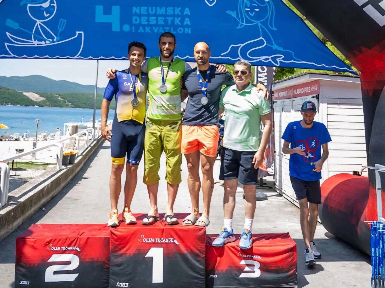 Anđela Talić i Belmim Godinjak državni prvaci u akvatlonu