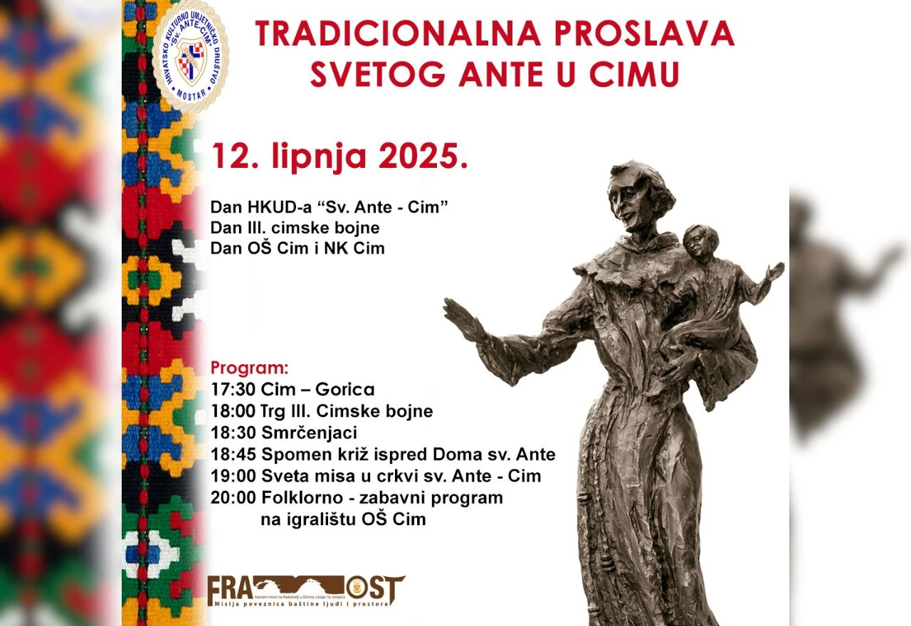 Tradicionalna proslava svetog Ante u Cimu