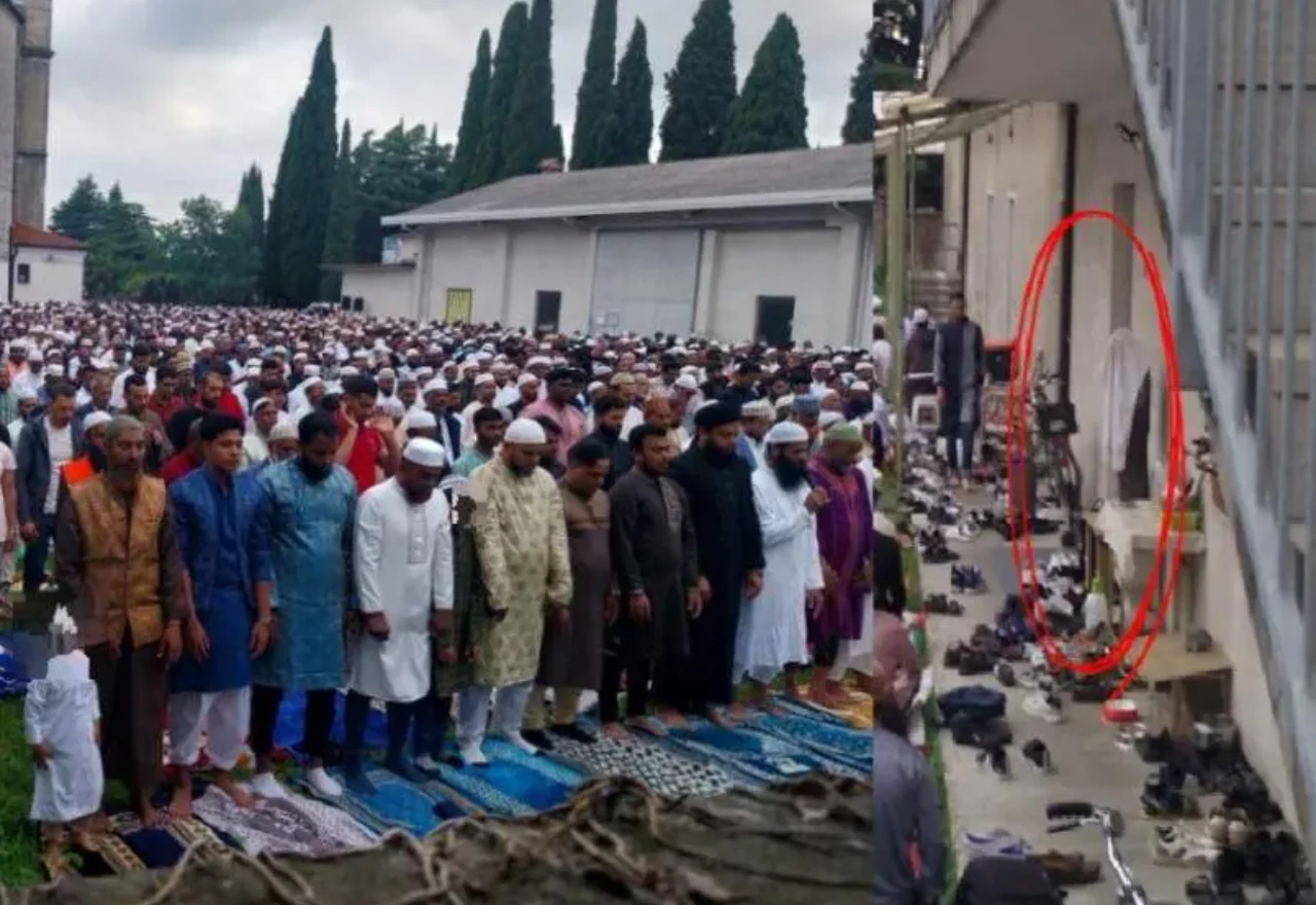 Isusov kip prekriven tijekom molitve 4000 muslimana