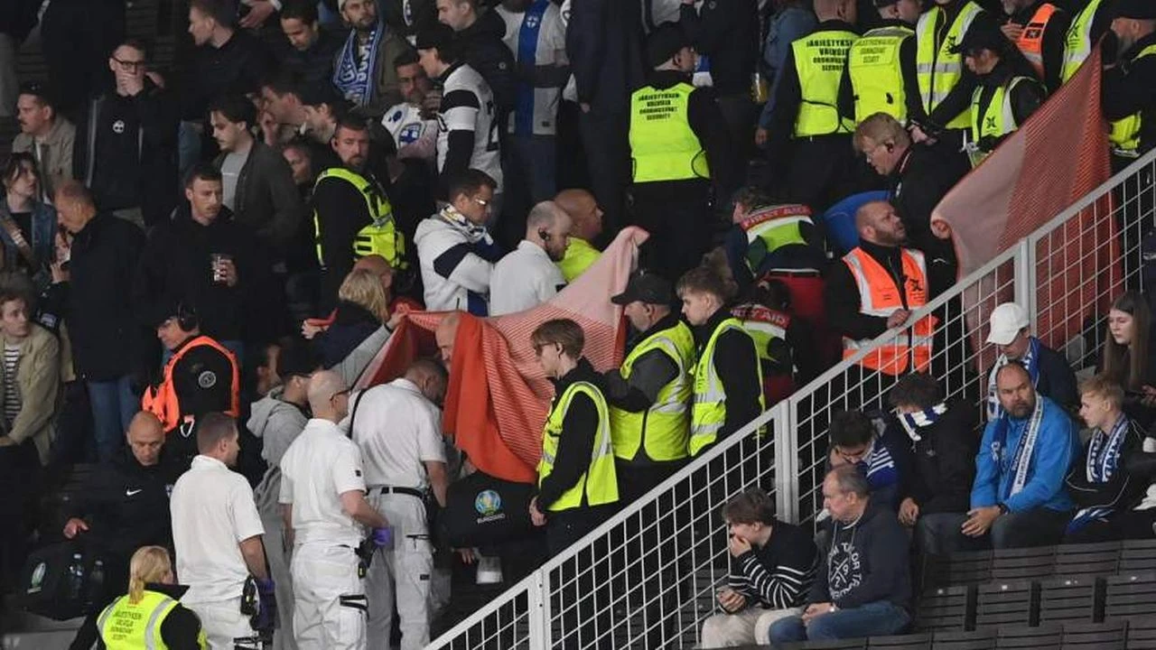 U Helsinkiju utakmica bila prekinuta, navijaču pozlilo na tribinama