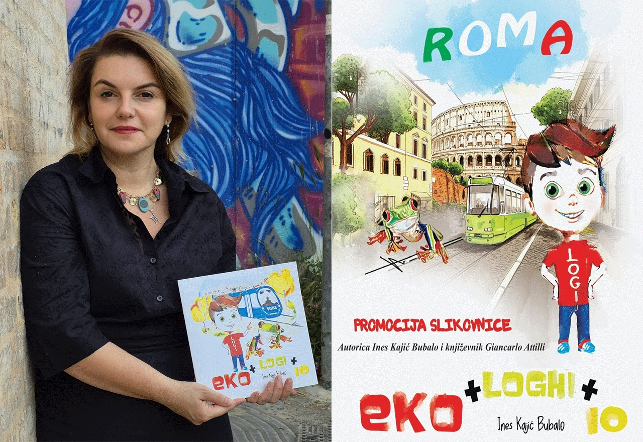 Održana promocija mostarske slikovnice ''EKO+LOGI+JA'' u Rimu