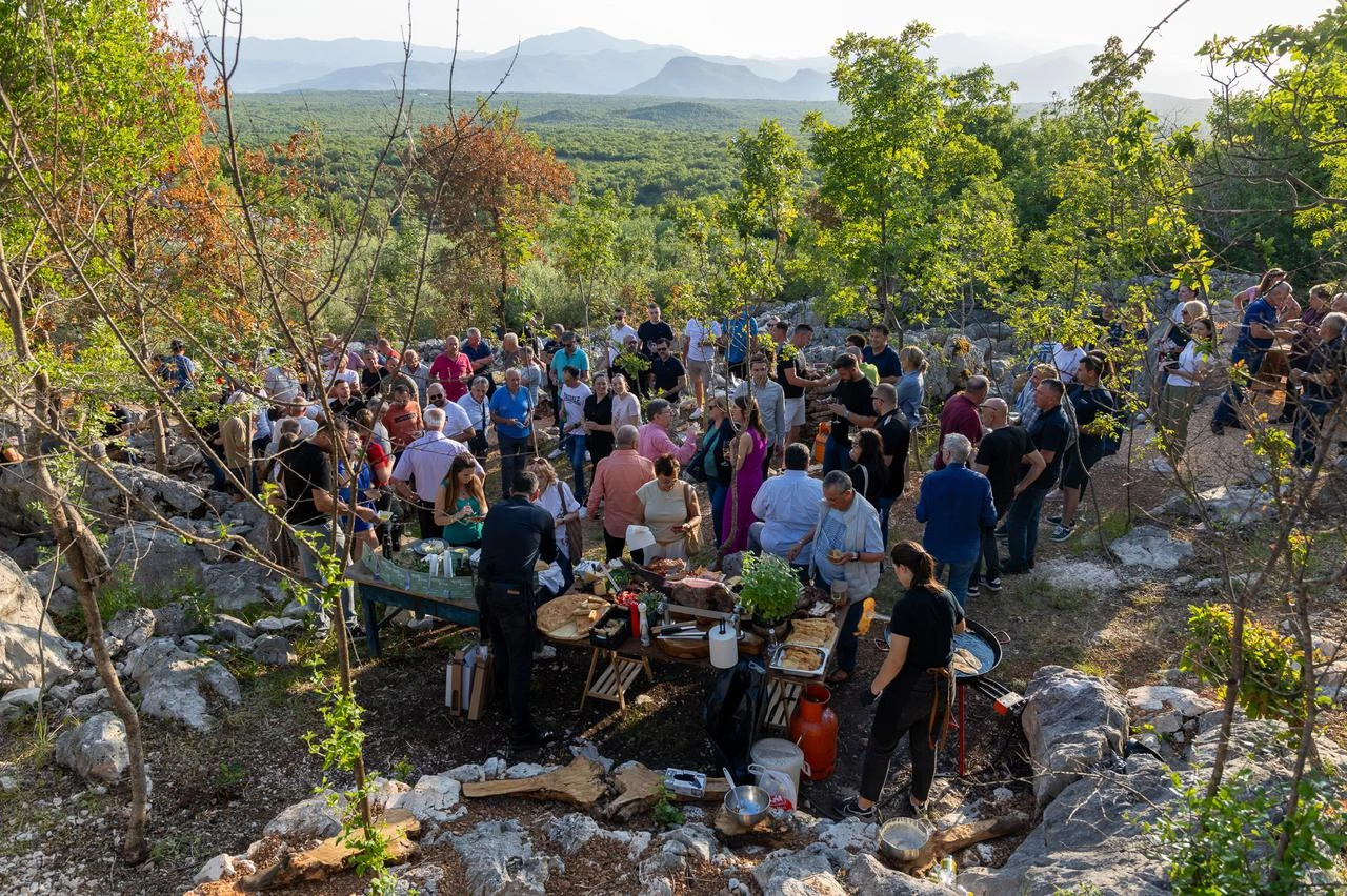 Turistički novinari iz sedam zemalja oduševljeni maslinikom jednog Ljubušaka