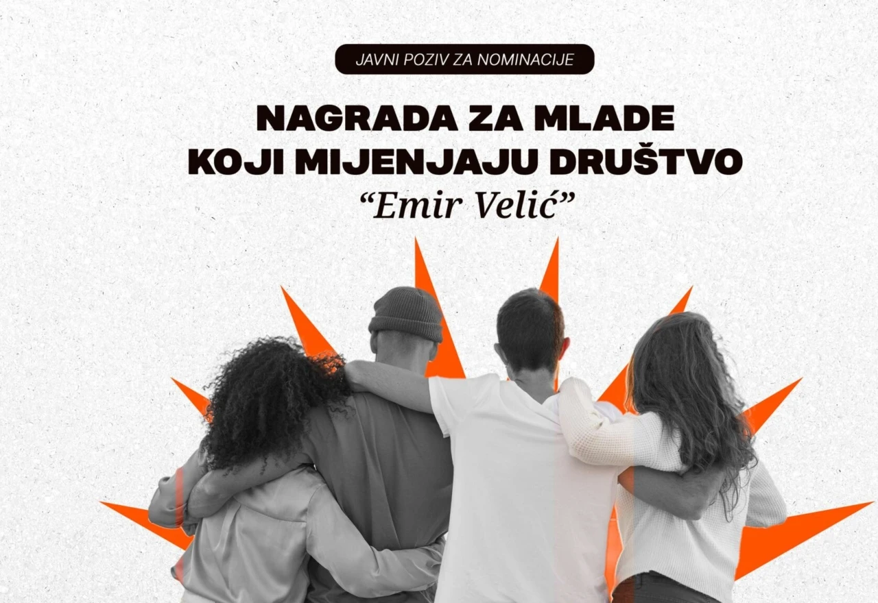 Nagrada za mlade koji mijenjaju društvo "Emir Velić": Prijavite sebe ili prijatelje