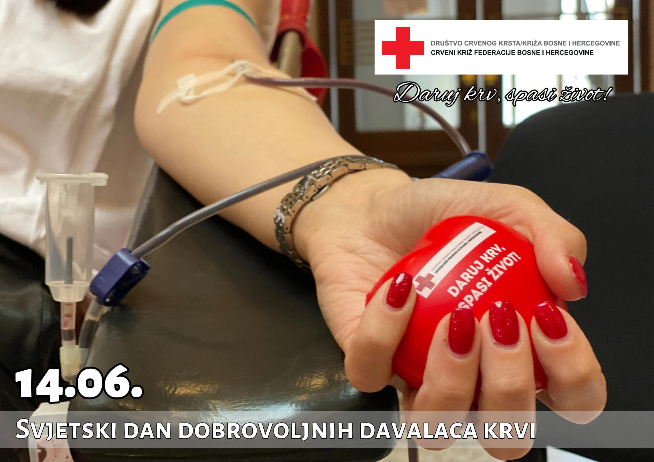 Svjetski dan dobrovoljnih darivatelja krvi: Crveni križ FBiH organizira akcije širom Federacije