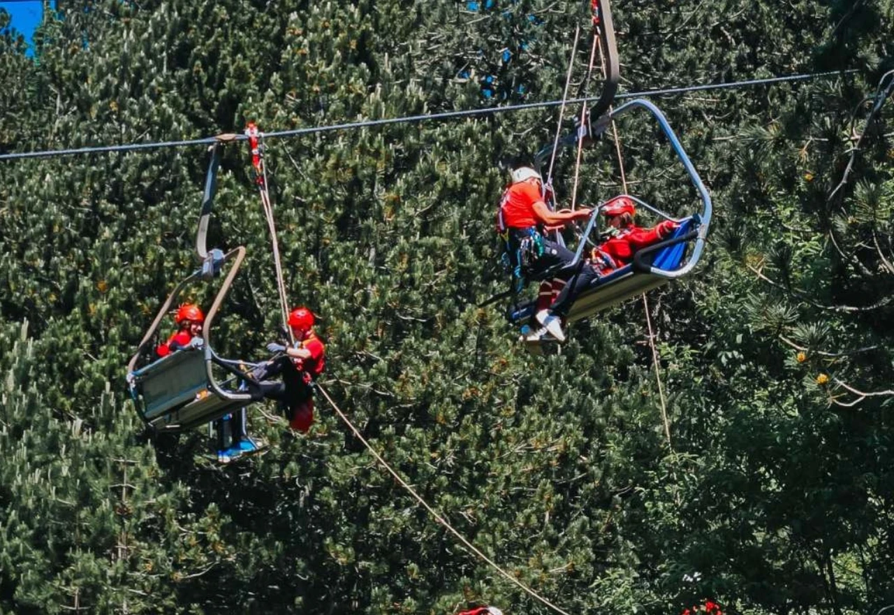 Na Blidinju održana obuka spašavanja sa žičare za GSS timove