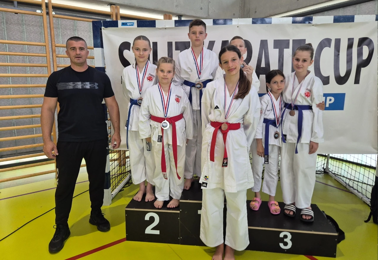 Pet medalja za Karate klub Bjelopoljac u Splitu