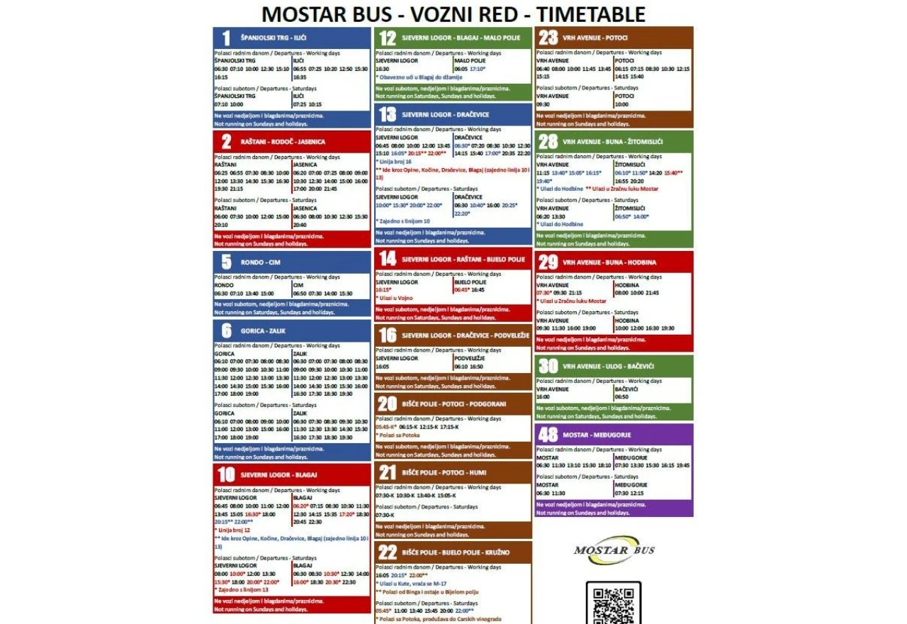 Vozni red