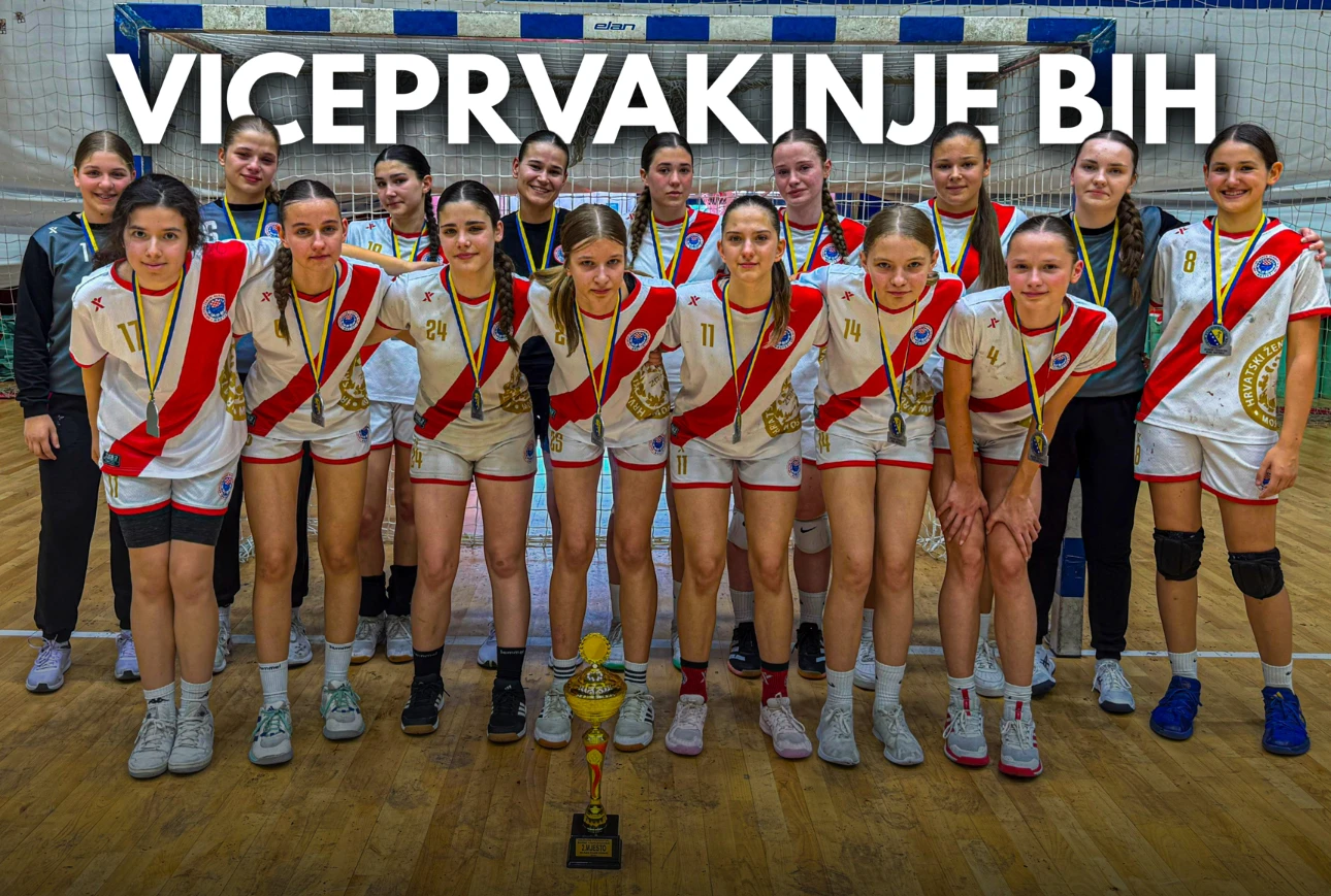 Mlađe kadetkinje HŽRK Zrinjski osvojile titulu viceprvakinja BiH