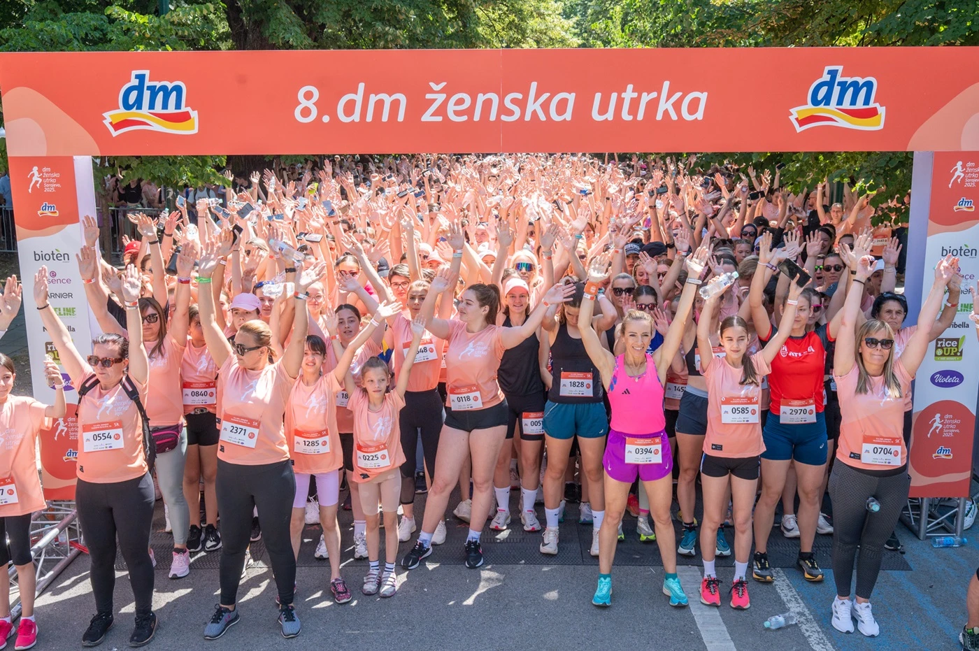 Sjajna atmosfera i rekordan broj sudionica na 8. dm ženskoj utrci