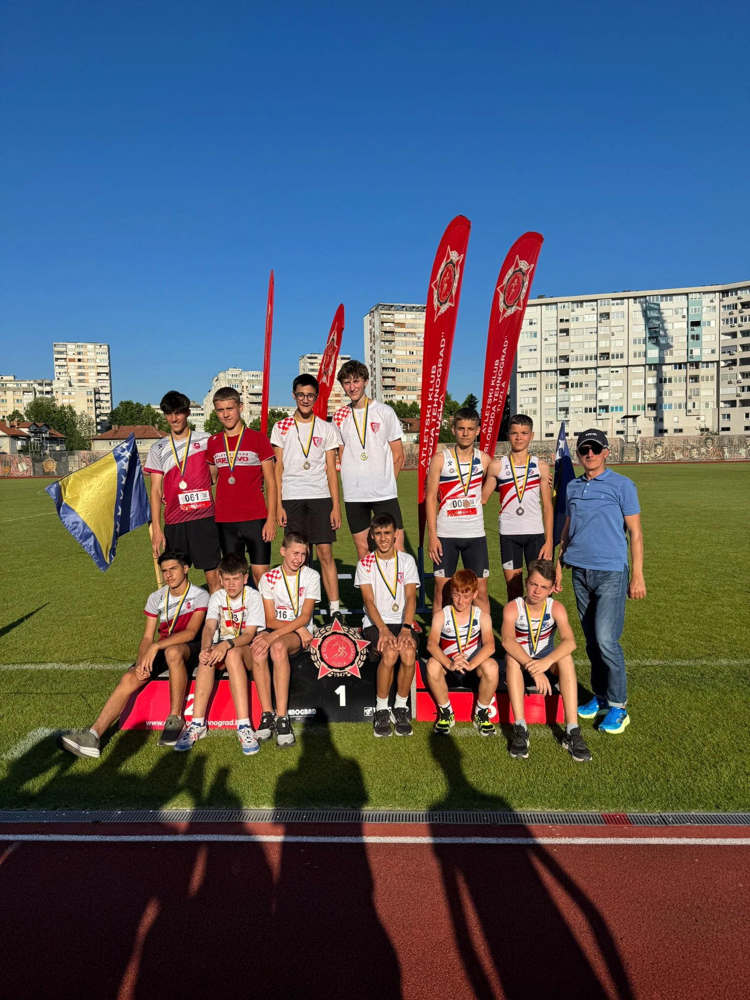 Za Atletski klub Brotnjo devet medalja na Državnom prvenstvu
