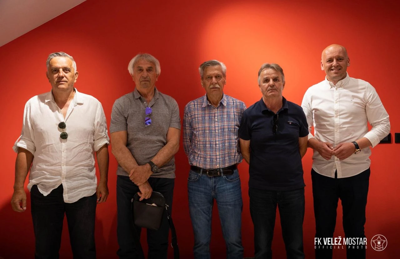 Legende Veleža na sastanku s upravom