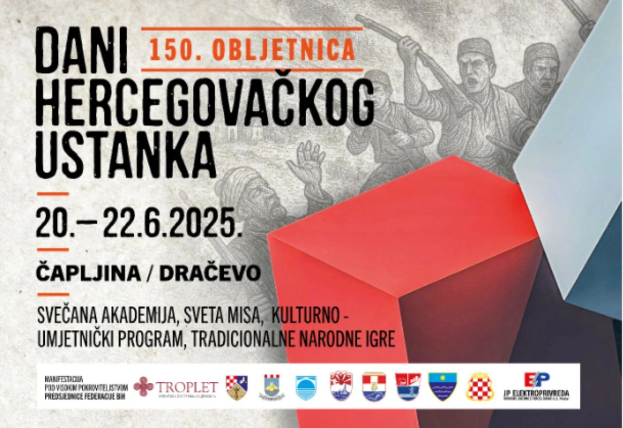 Obilježavanje 150 godina Hercegovačkog ustanka u Čapljini