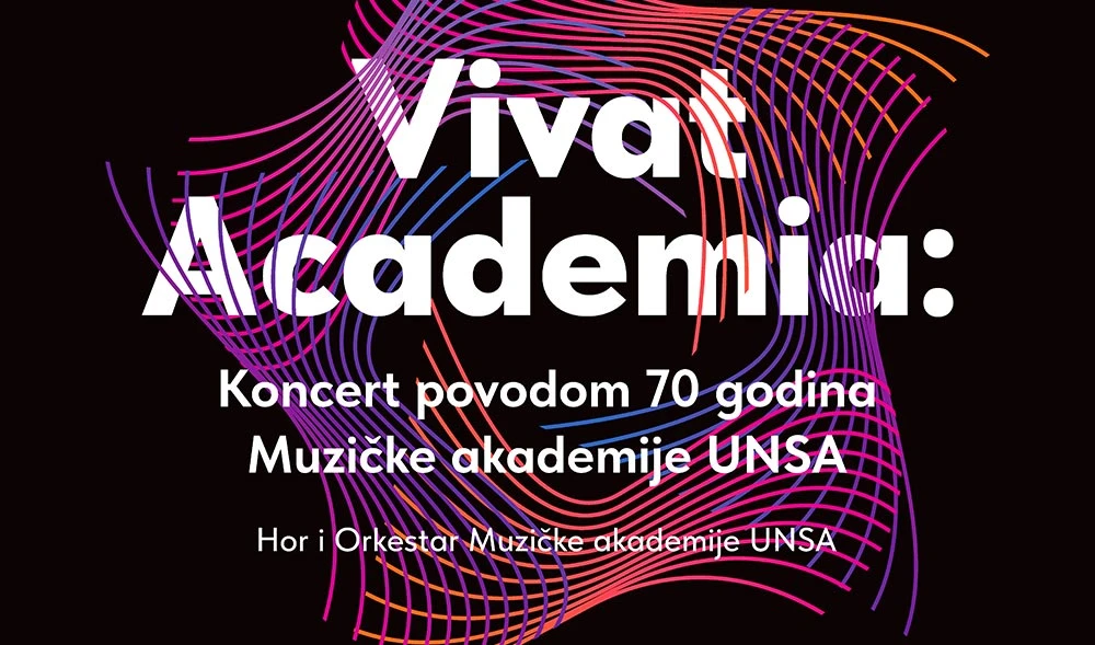 Koncert povodom 70 godina Muzičke akademije UNSA