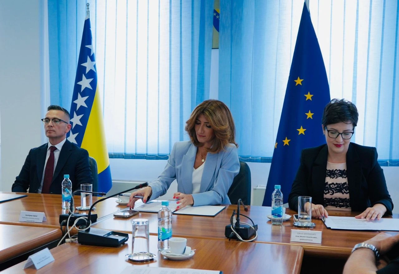 Ministrica Katić potpisala sporazume za projekte vrijedna više od 18 milijuna KM u tri županije