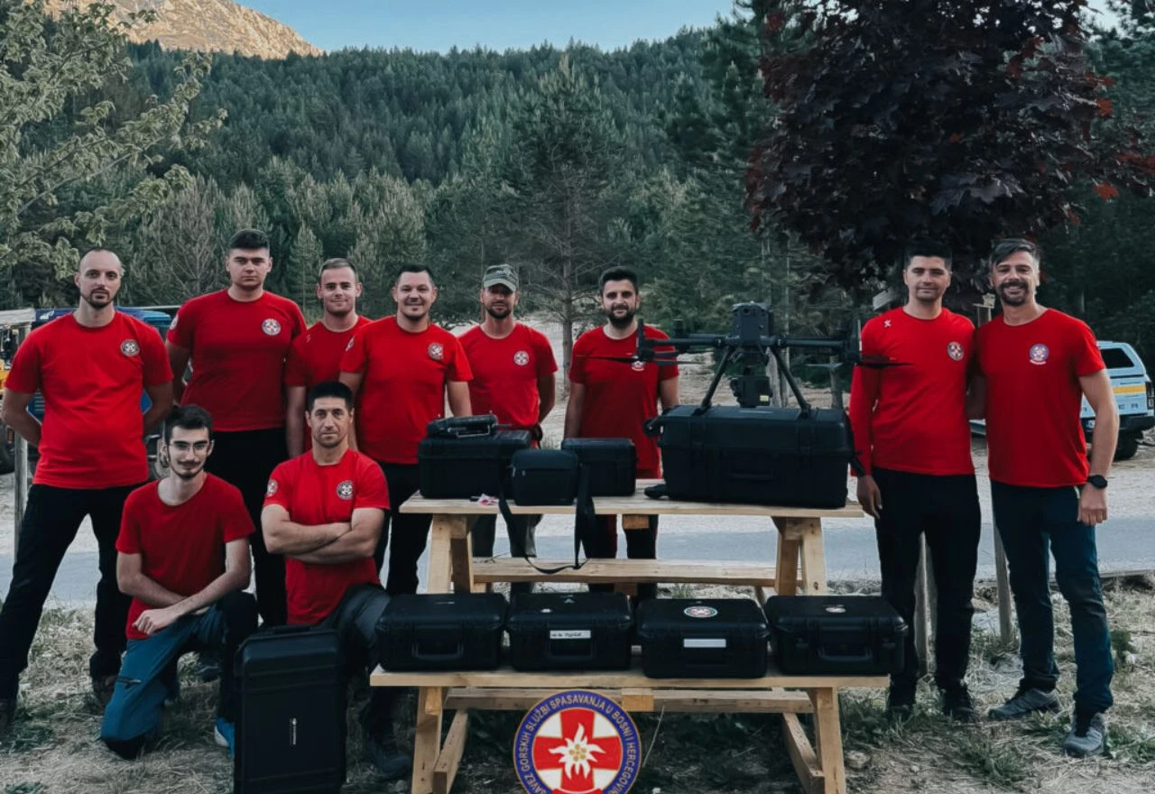 GSSuBiH: Održana temeljna obuka za upravljanje dronovima i termalnim sustavima