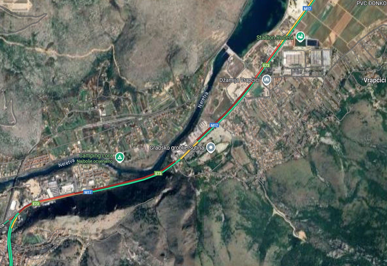 Mostar: Velike gužve na sjevernom ulazu u grad