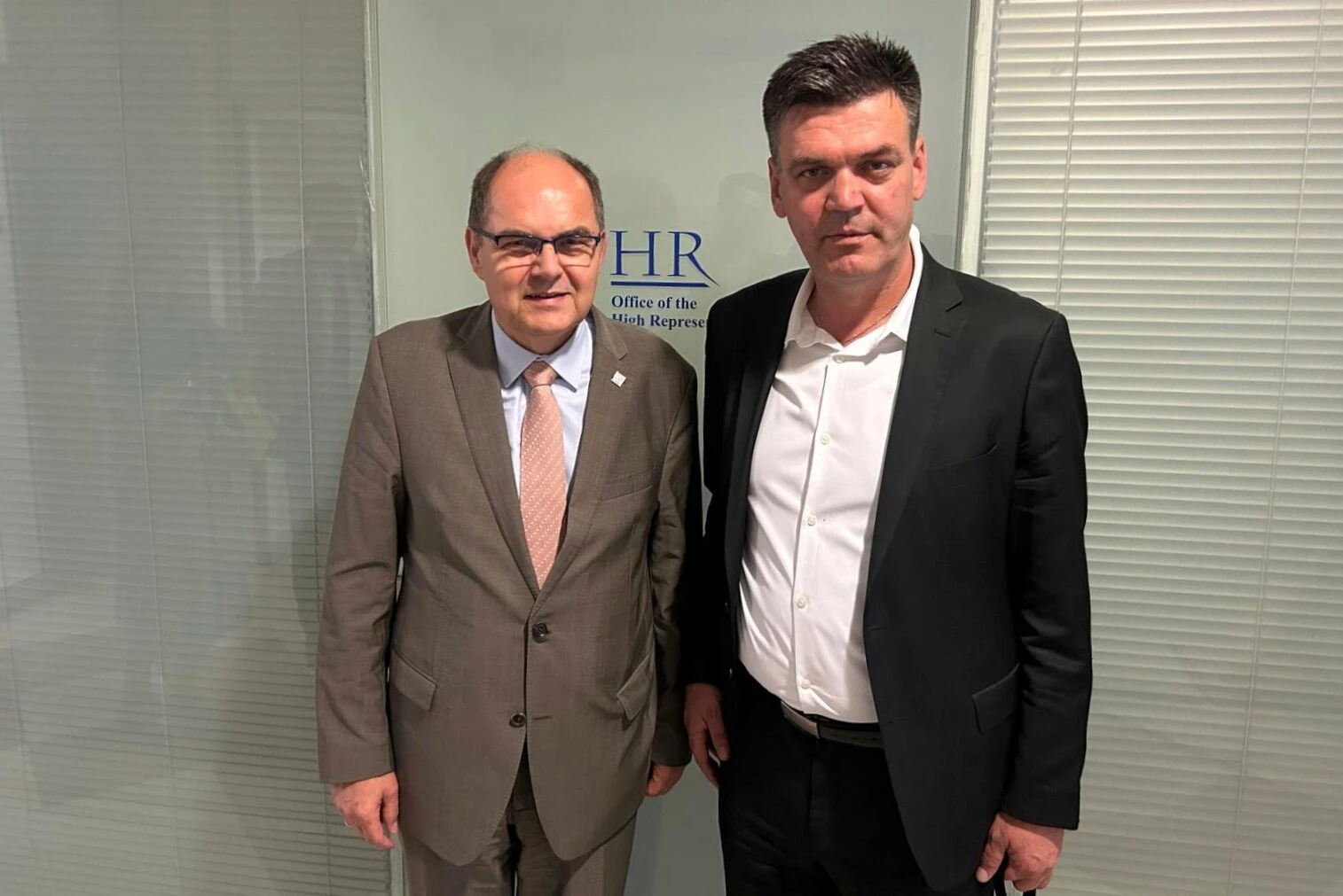 Schmidt i Cvitanović razgovarali o Izbornom zakonu