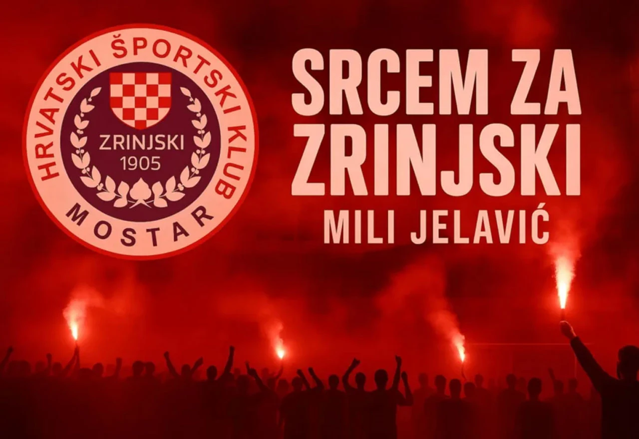 VIDEO | ''Srcem za Zrinjski'': Mili Jelavić voljenom klubu poklonio pjesmu