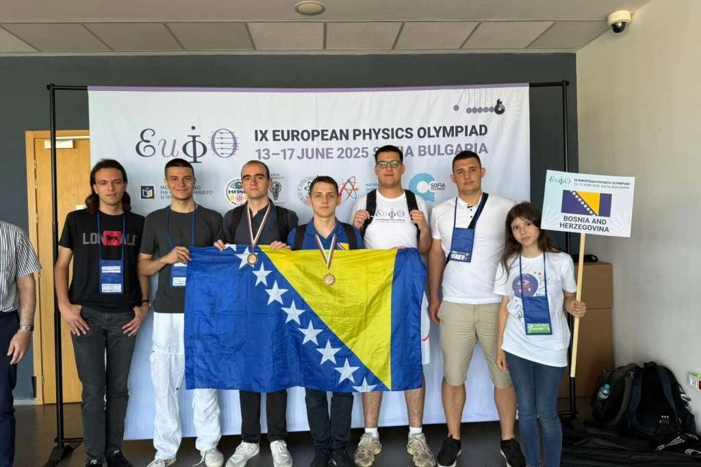 BiH među najboljima: Bronce za učenike iz Tuzle i Trebinja, priznanje za Mostarca na olimpijadi u Sofiji