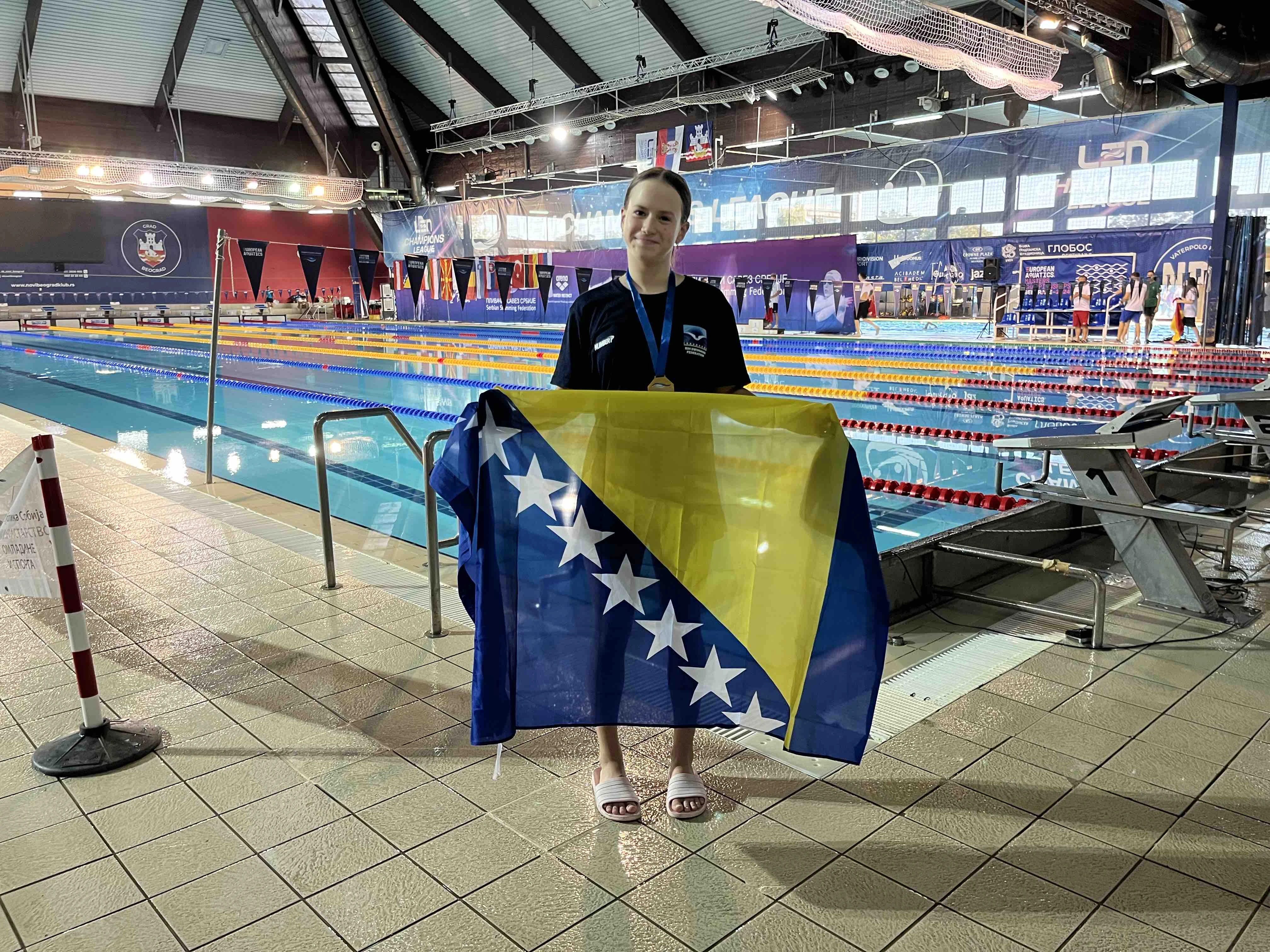 Zlatna Zerina: Najbolja plivačica Mediteranskog kadetskog prvenstva