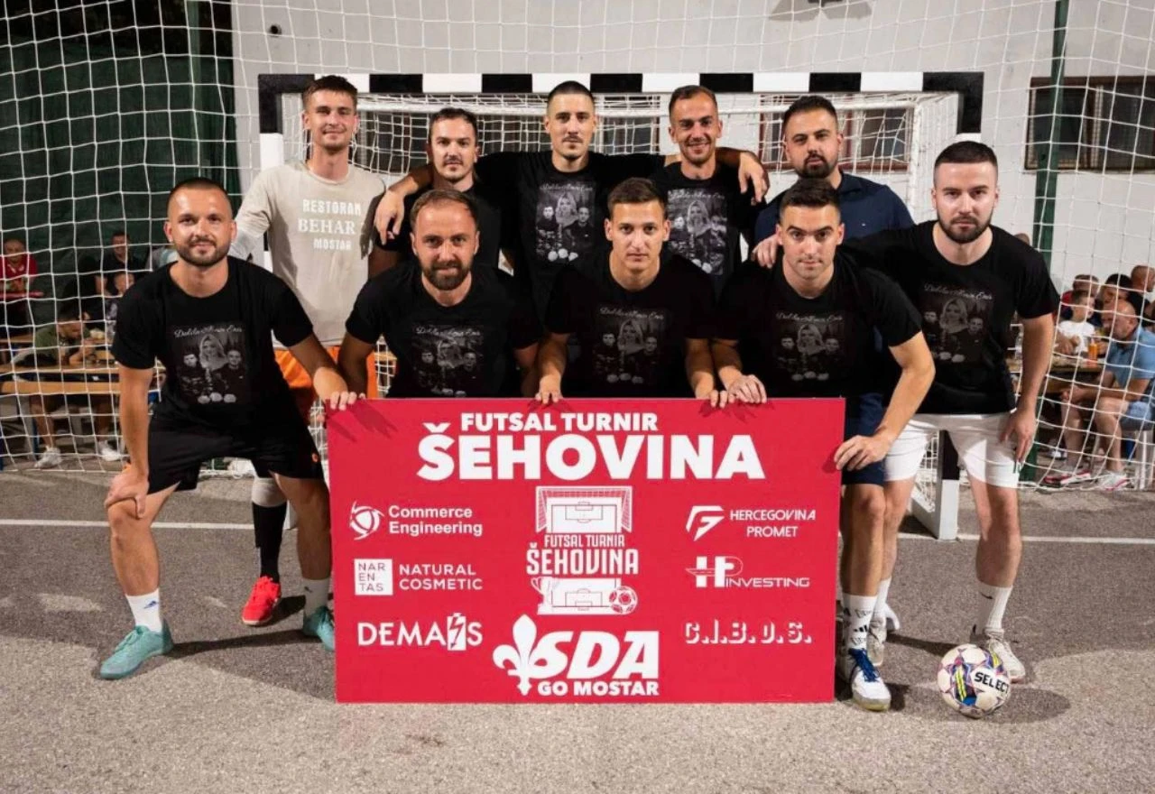 Mostarska ekipa nastup na turniru posvetila tragično preminulim mladima u Ševaš Njivama