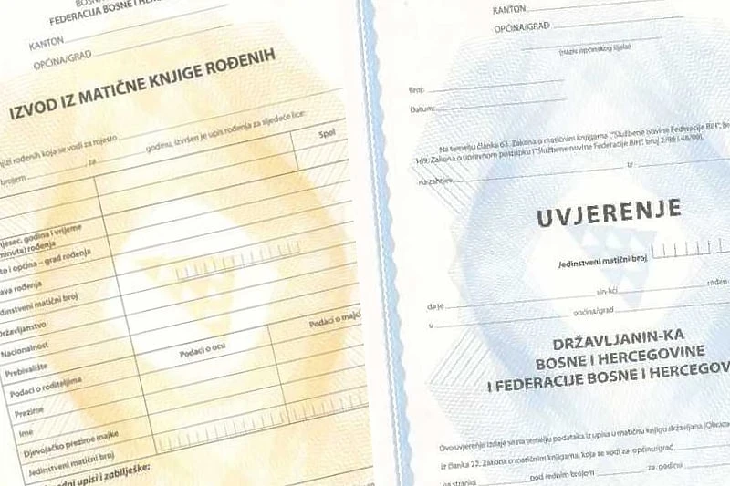 Grad Mostar ostao bez obrazaca uvjerenja o državljanstvu
