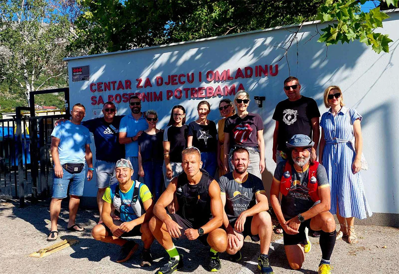 FOTO | Feđa i Marko trčali za glas mostarske djece