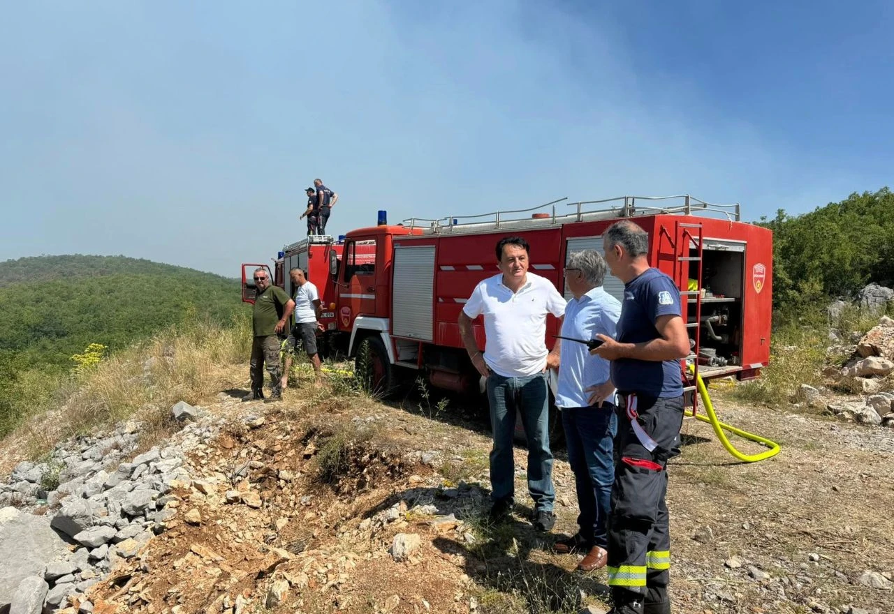 Vatrena stihija ne posustaje: Nastavlja se borba s požarom u općini Grude