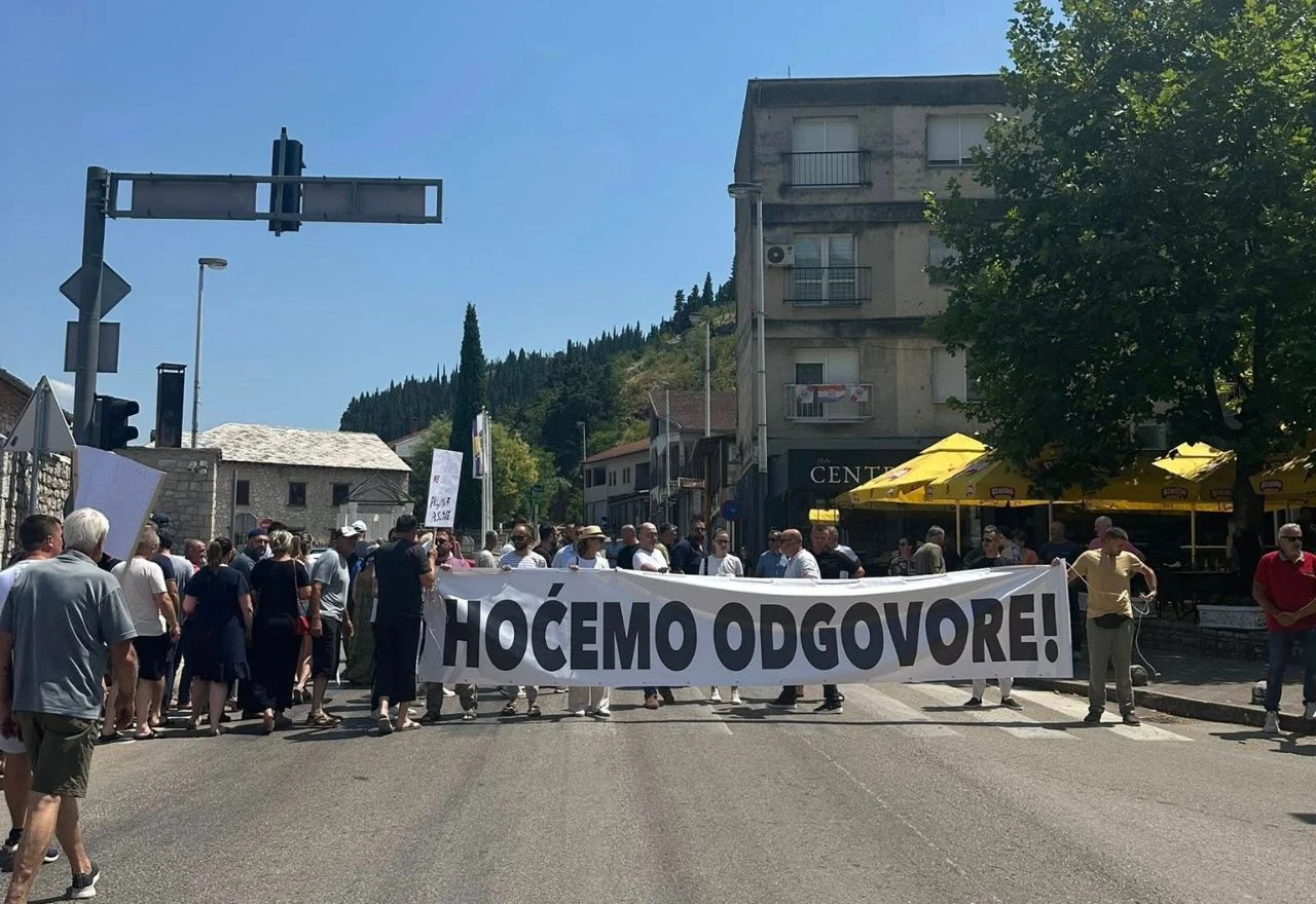 Stočani prosvjedovali: "Hoćemo odgovore"