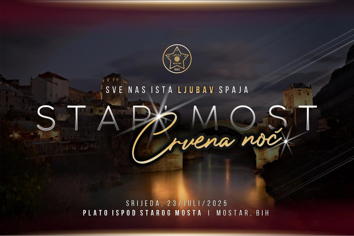 Veče za pamćenje: Velež organizira Crvenu noć s Hari Mata Hari