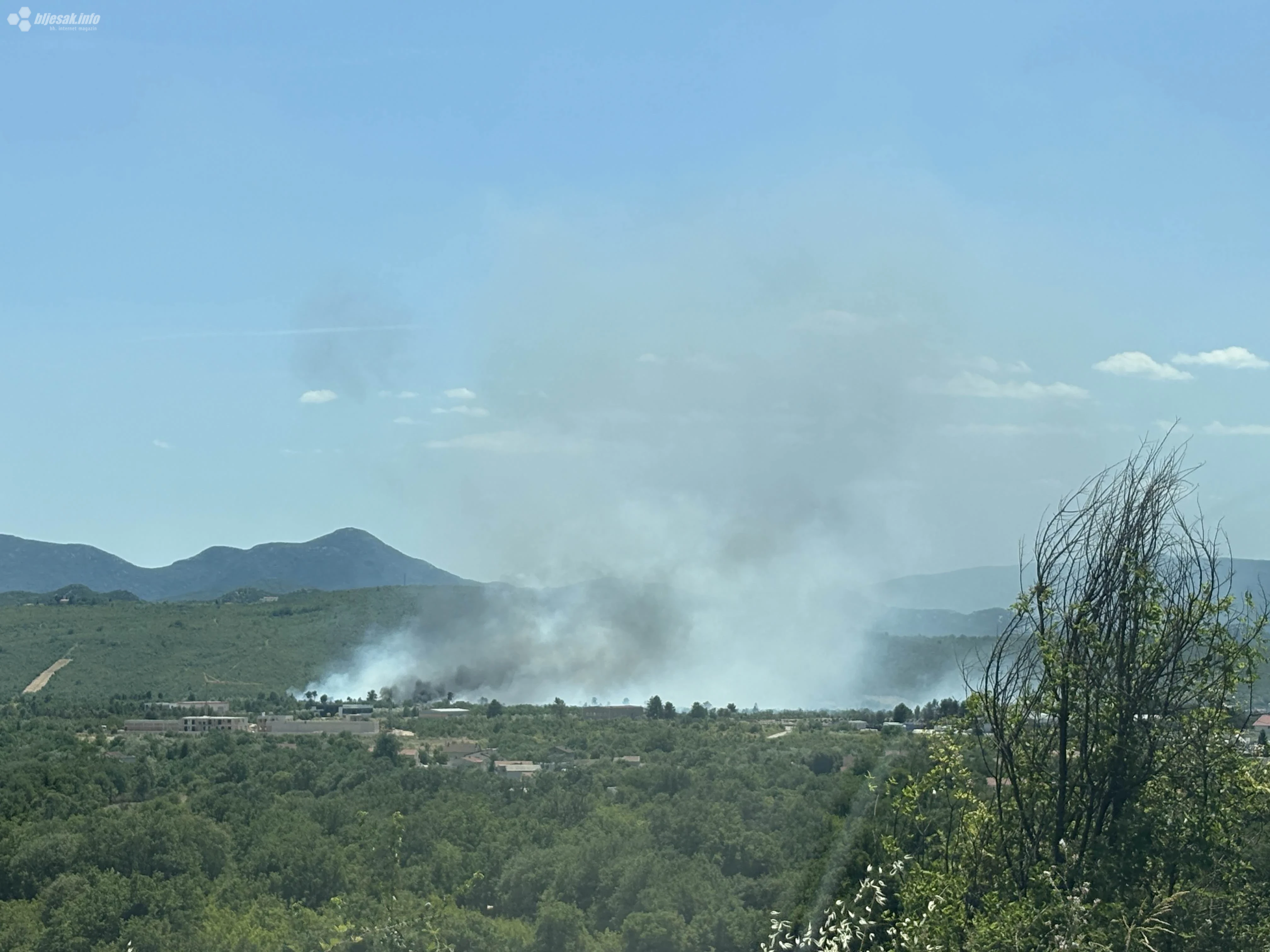 Požar u Ljubuškom